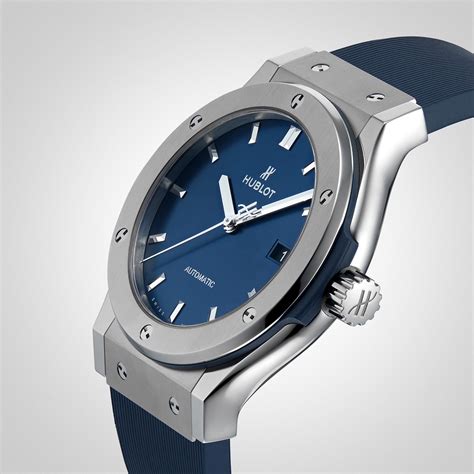 hublot classic fusion mens titanium 42mm automatic watch|hublot classic fusion women's.